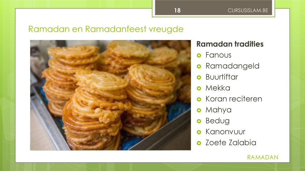 Ramadan en Ramadanfeest vreugde
