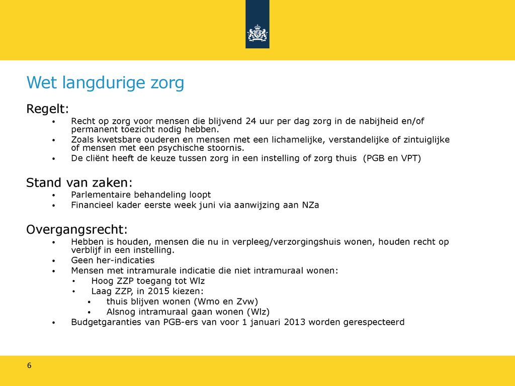 Hervorming Langdurige Zorg Samen De Transitie In - Ppt Download