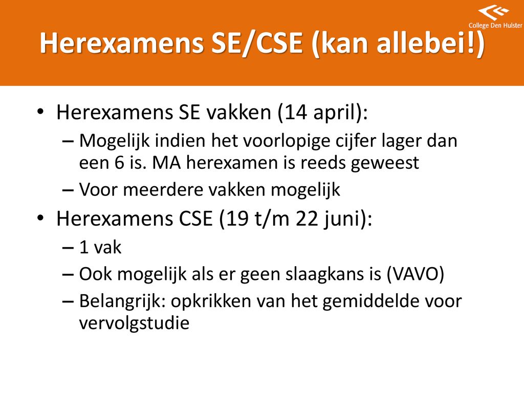 Informatieavond examentraject 5 havo 21 februari ppt download