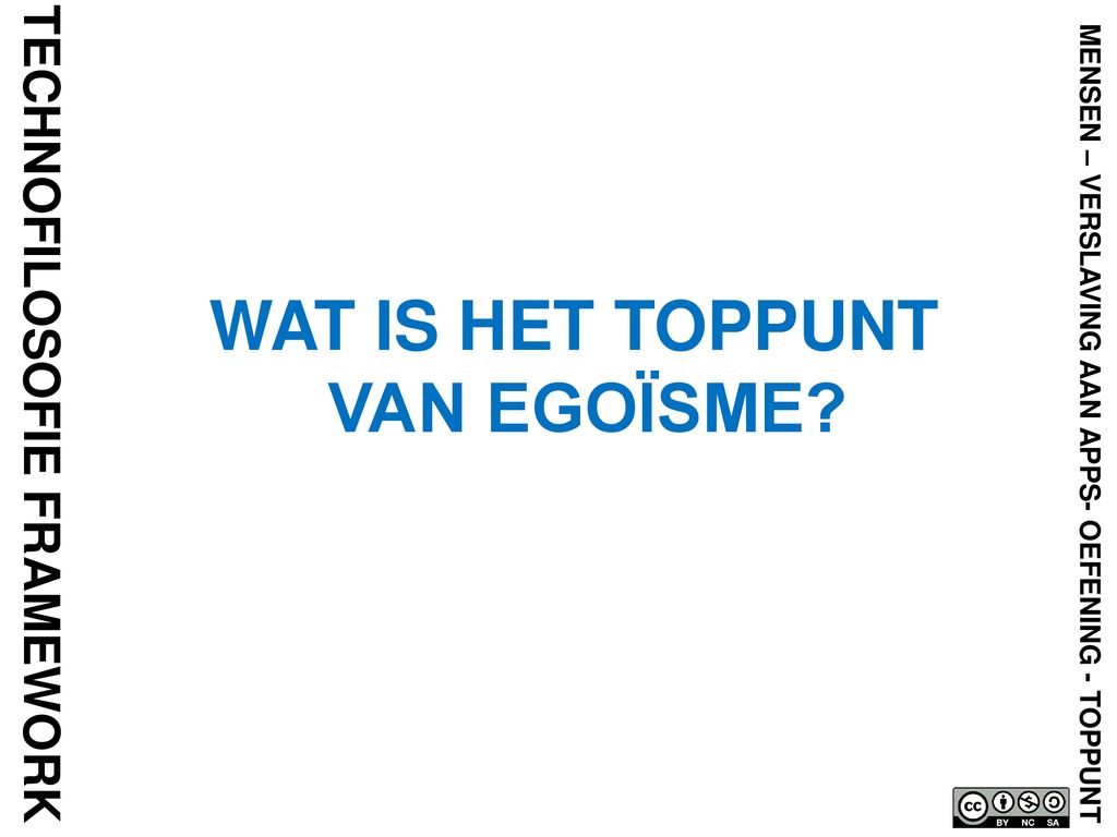 Wat Is Het Toppunt Van Geduld Technofilosofie Framework Ppt Download