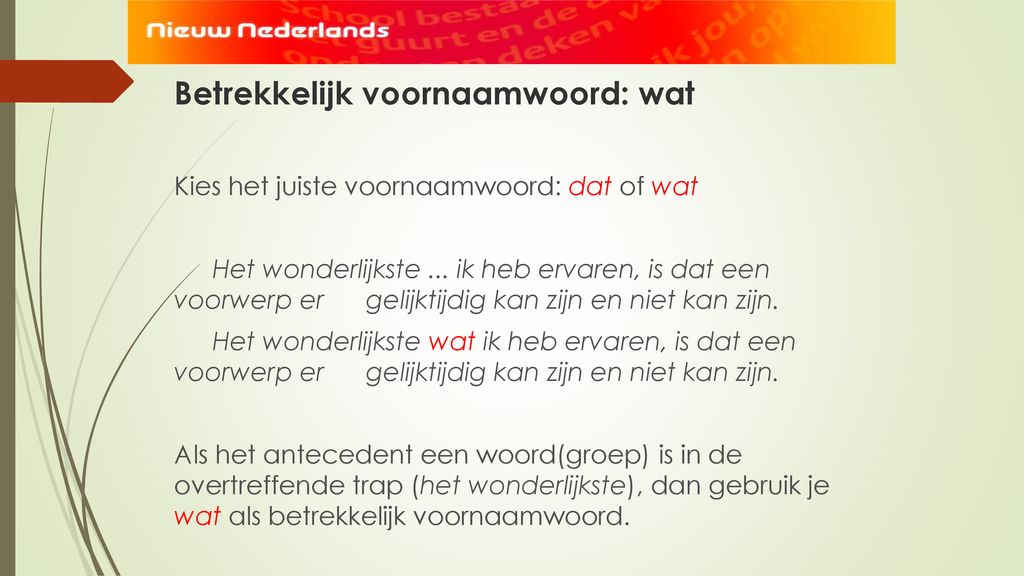 Grammatica Voorbereiding SO. - Ppt Download