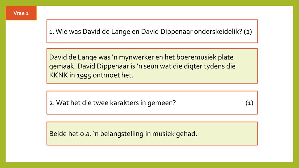 1. Wie was David de Lange en David Dippenaar onderskeidelik (2)