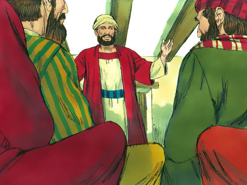 Barnabas het toe vir hulle van Paulus se ondervinding op die pad na Damaskus vertel.