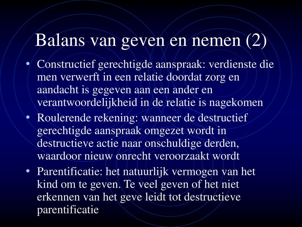 Contextuele Therapie En Hulpverlening - Ppt Download