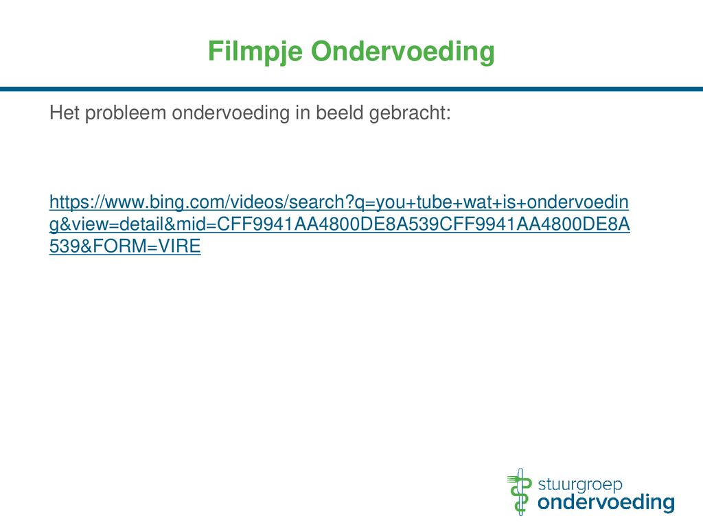 Ondervoeding Bij Kwetsbare Ouderen In De Thuissituatie - Ppt Download