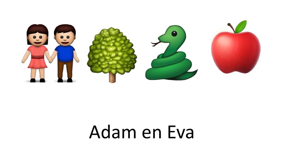 Adam und Eva Emoji