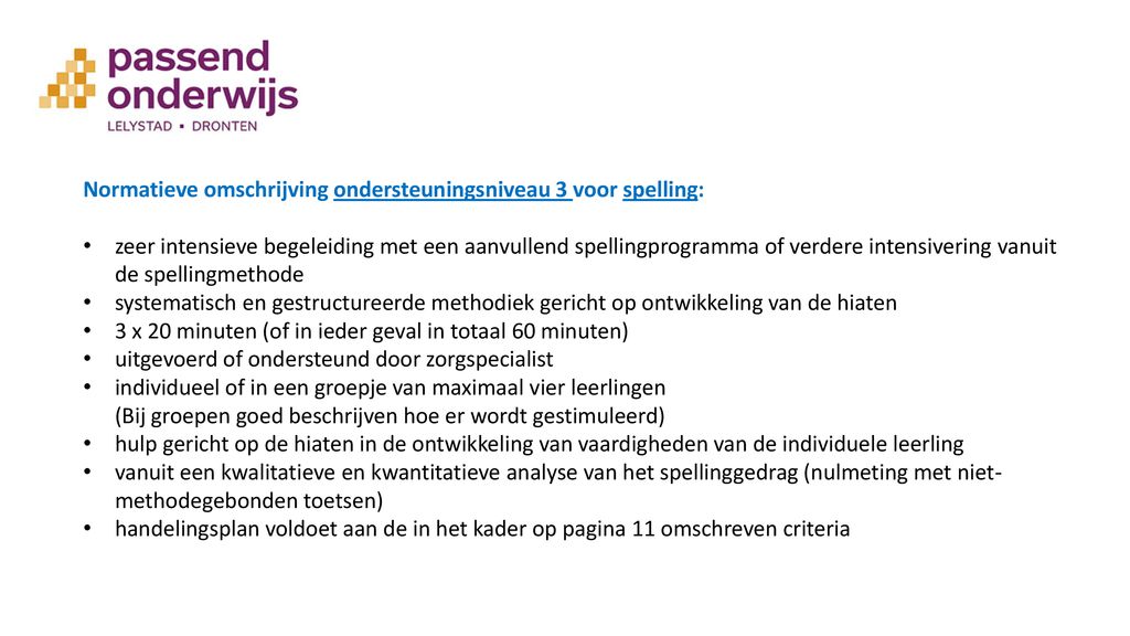 Werkgroep Dyslexie Onderwijs Ppt Download