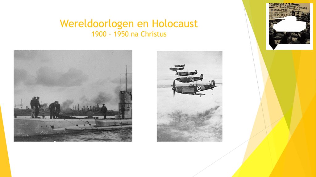 Wereldoorlogen en Holocaust 1900 – 1950 na Christus