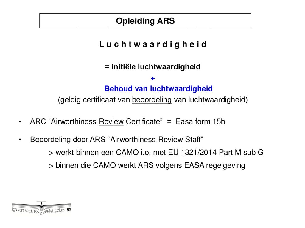 Opleiding Technicus / Certyfying Staff - ppt download