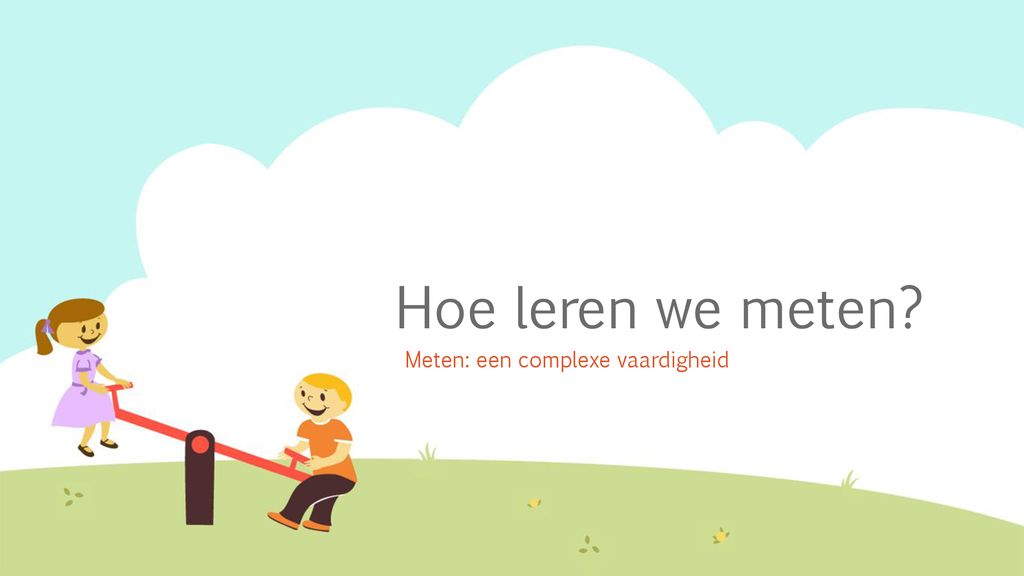 Meten En Metend Rekenen Ppt Download