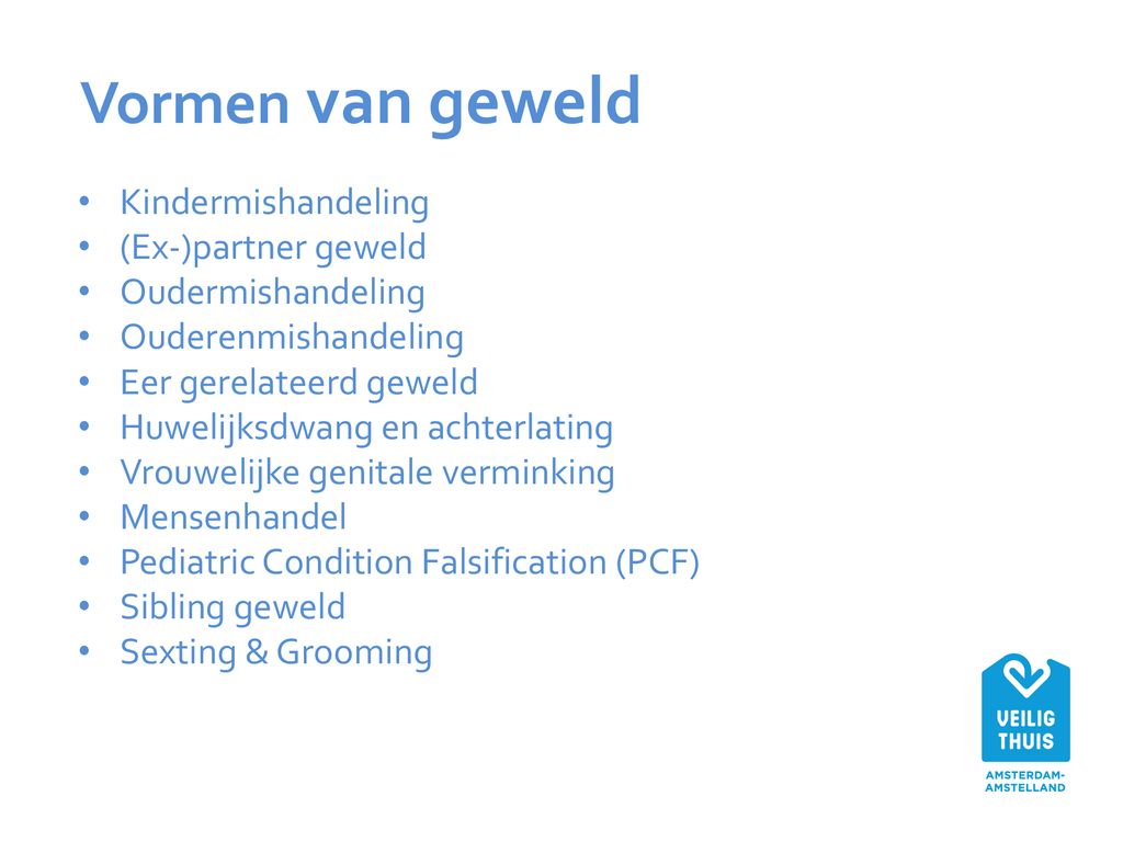 Programma Kennisquiz Definities En Vormen Veilig Thuis Meldcode - Ppt ...