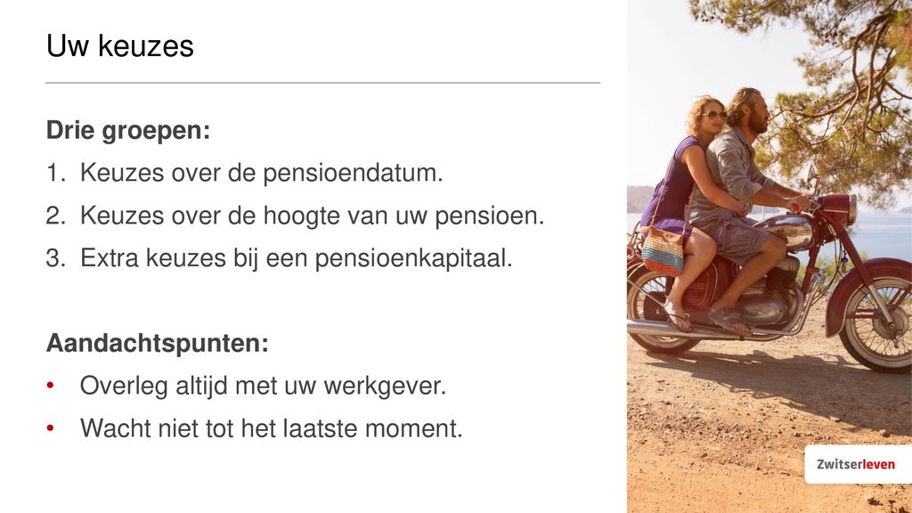 Zwitserleven PensioenAvond Ppt Download