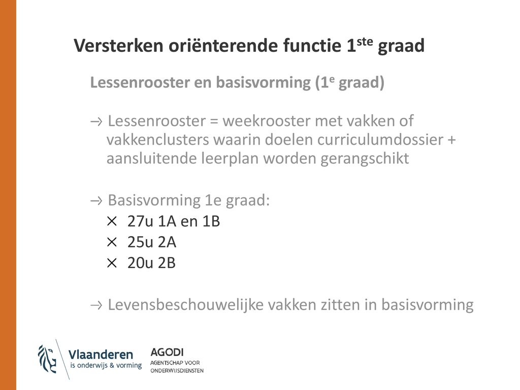 Modernisering Secundair Onderwijs - Ppt Download