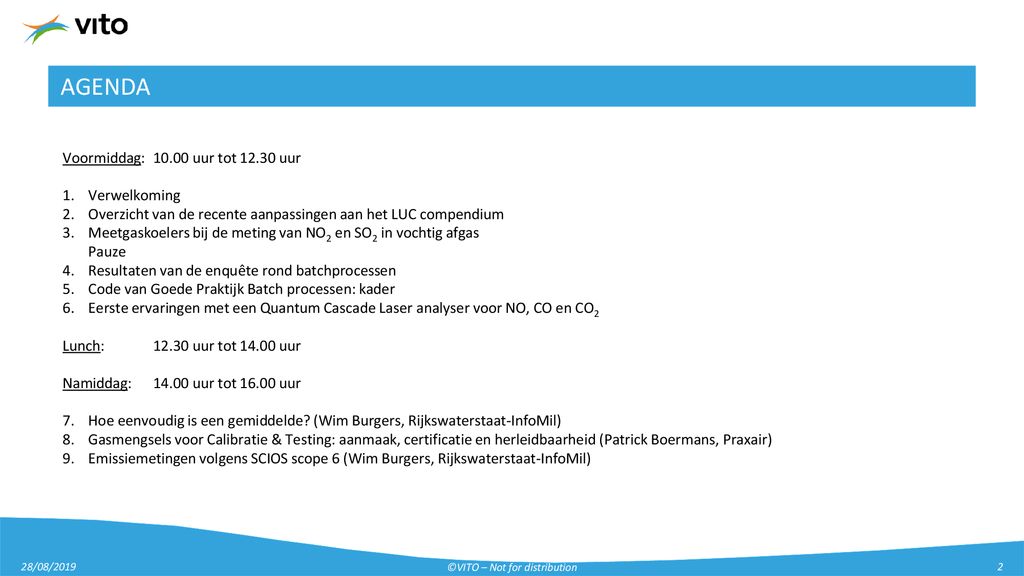 WERKGROEP/ LABSDAG LUCHT Ppt Download