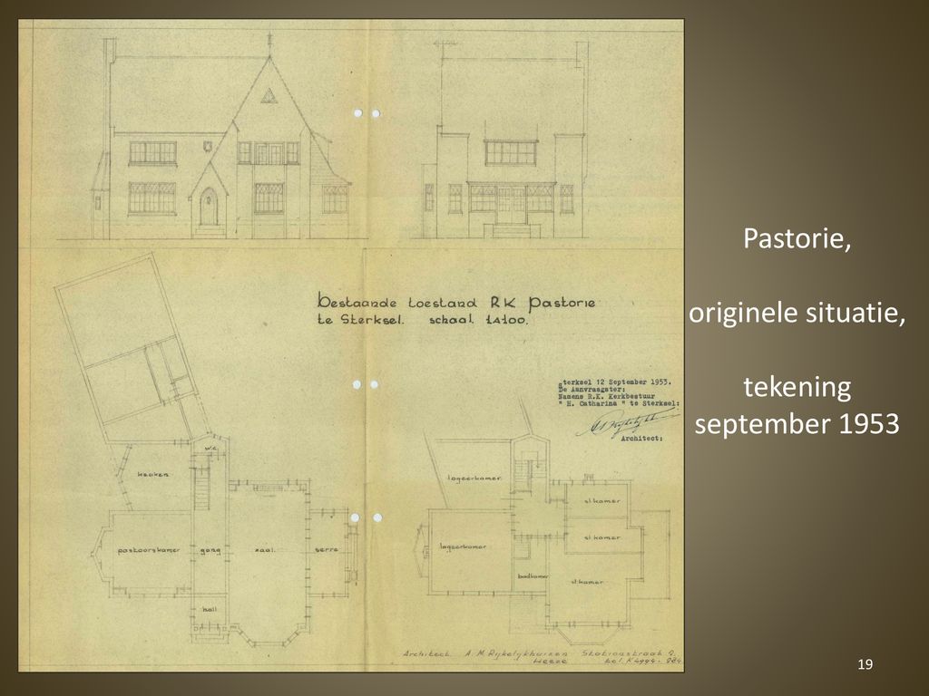 Pastorie Sterksel En Haar Bewoners Ppt Download