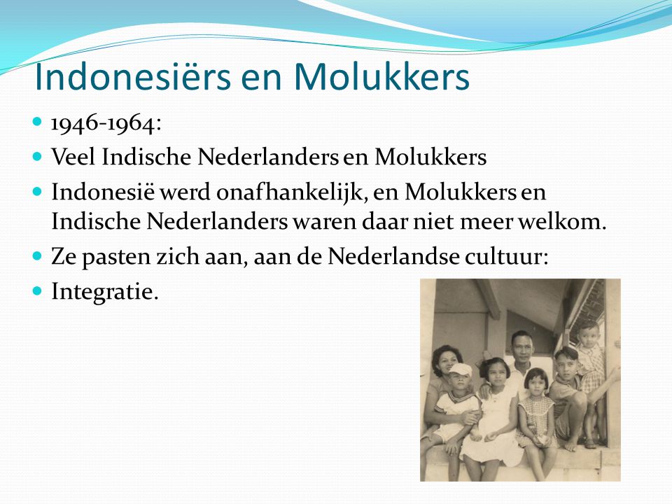 Indonesiërs en Molukkers