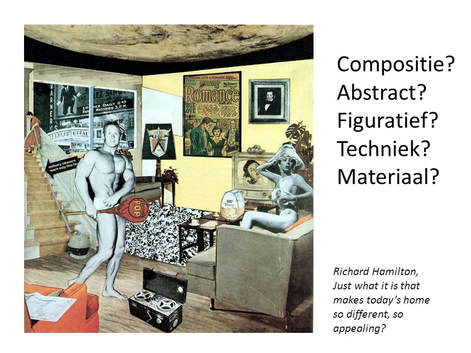 Compositie Abstract Figuratief Techniek Materiaal