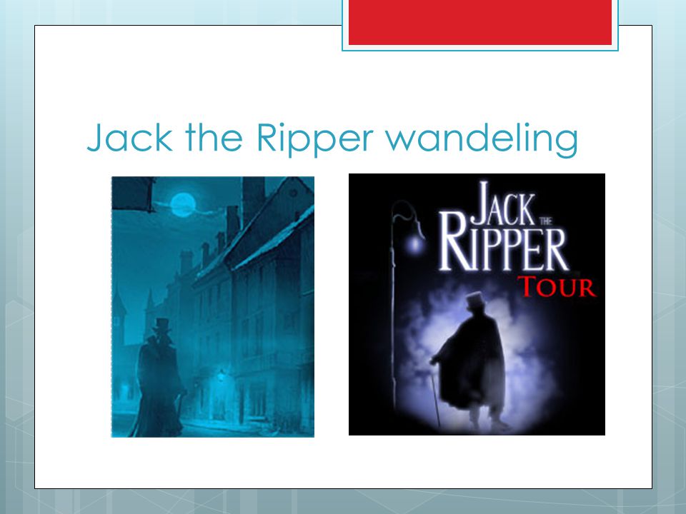 Jack the Ripper wandeling