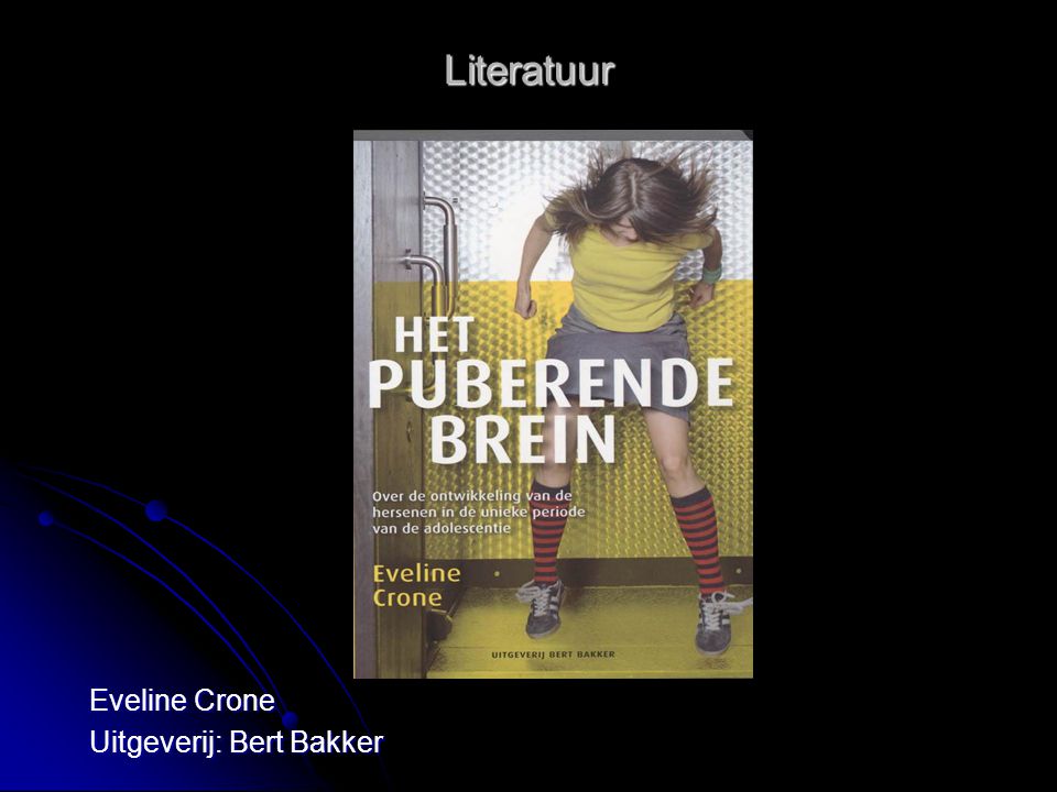 Literatuur Eveline Crone Uitgeverij: Bert Bakker