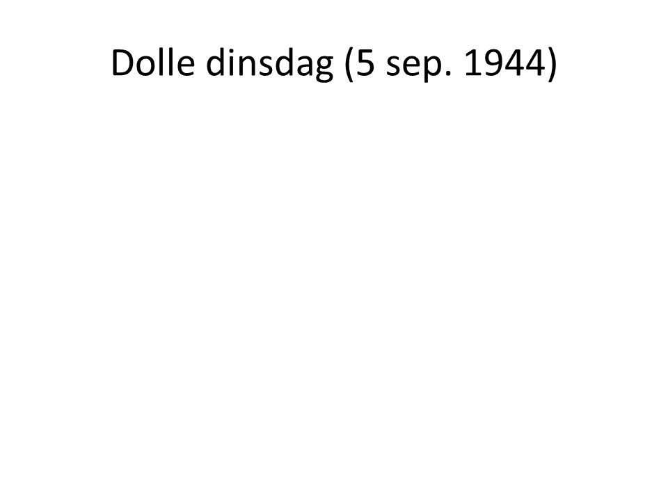 Dolle dinsdag (5 sep. 1944)