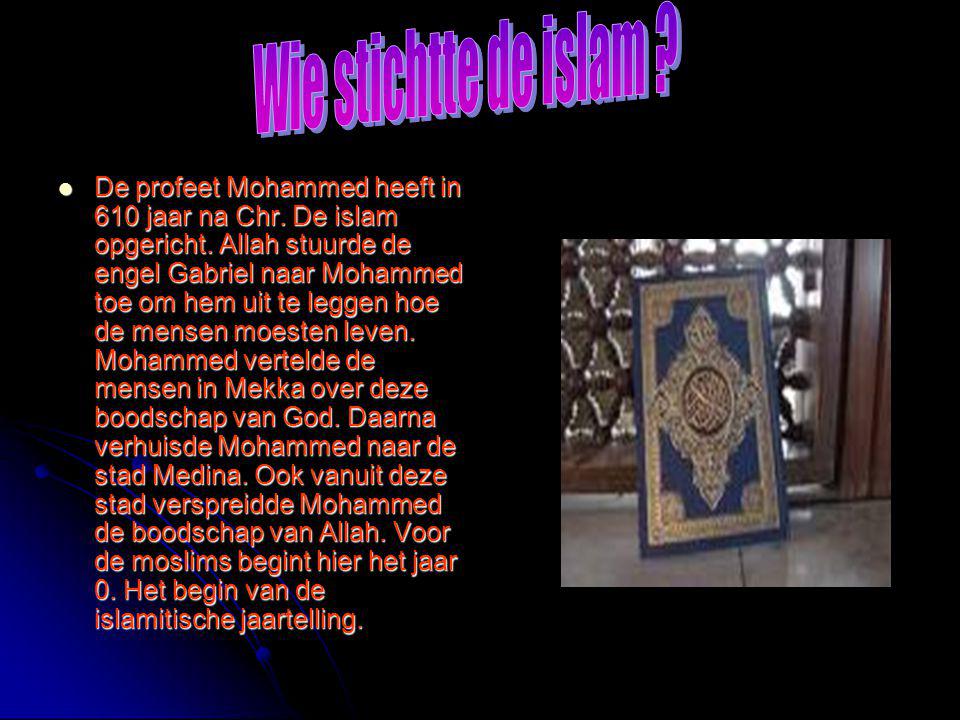 Wie stichtte de islam