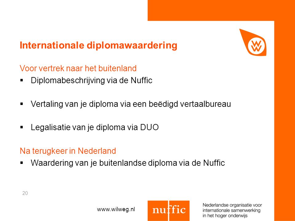 Internationale diplomawaardering