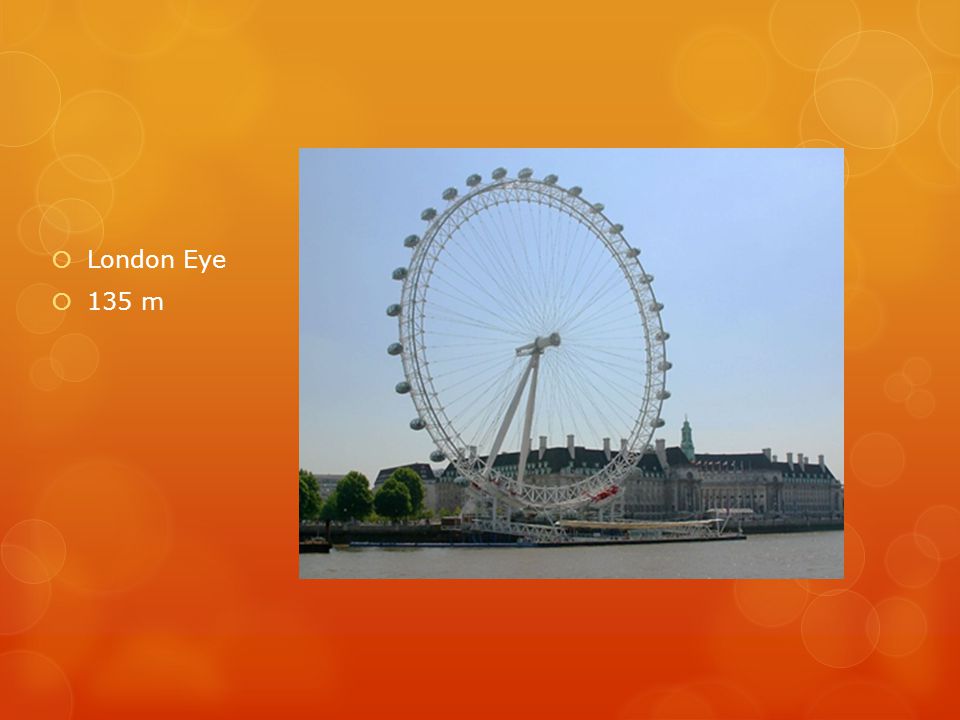 London Eye 135 m