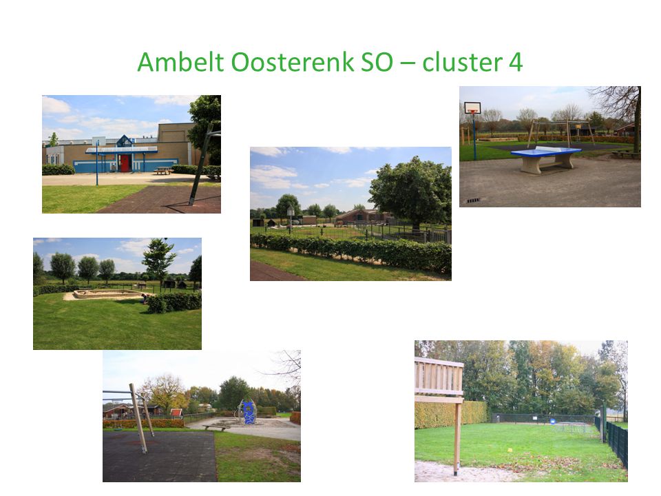 Ambelt Oosterenk SO – cluster 4