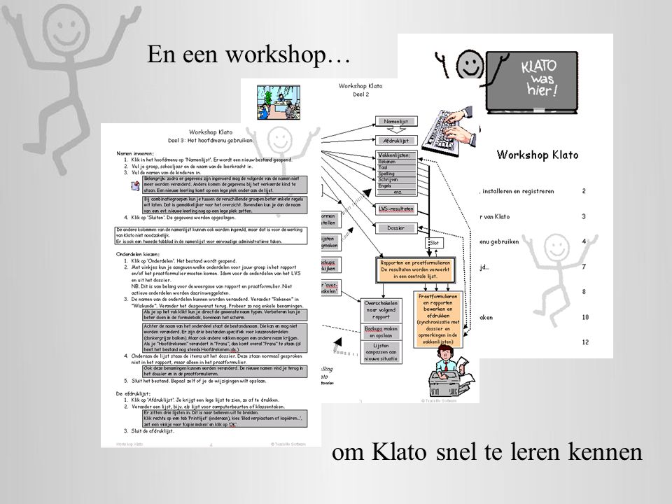 En een workshop… om Klato snel te leren kennen