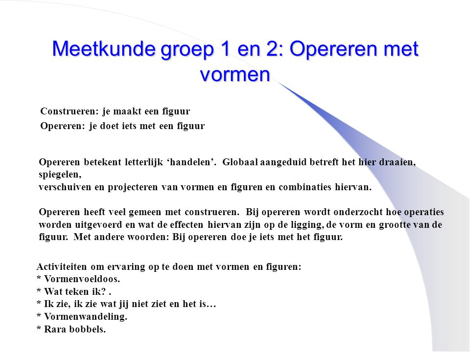 Onwijs Jonge kinderen leren meten en meetkunde - ppt download IO-38