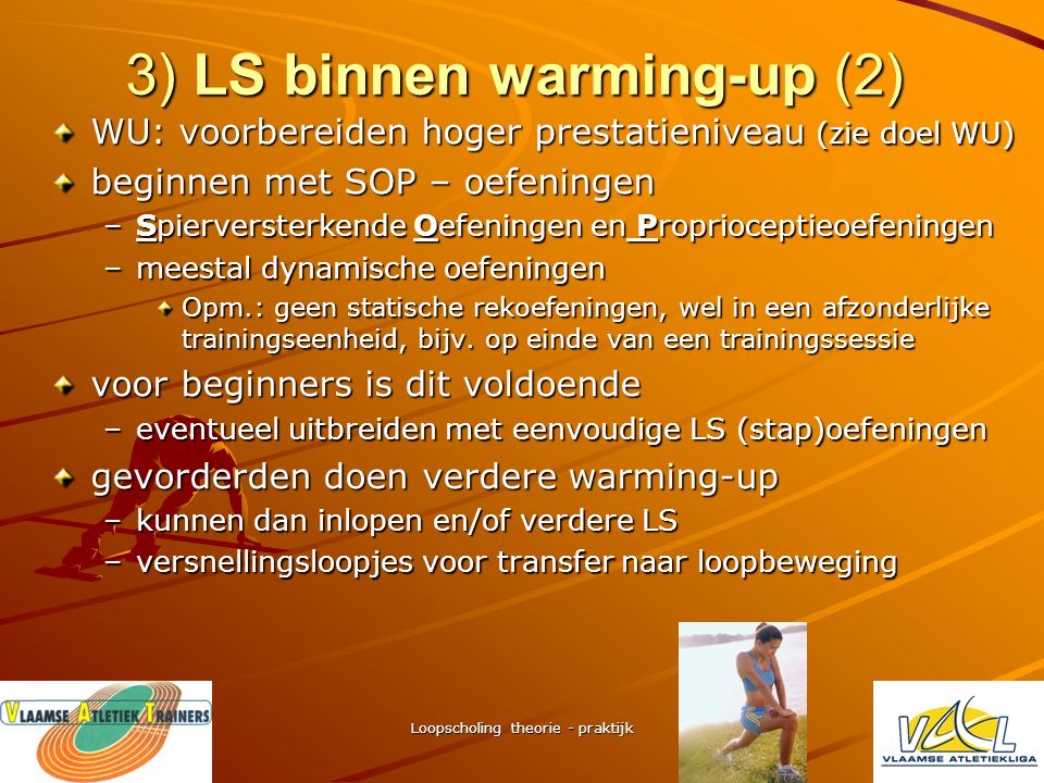 3) LS binnen warming-up (2)