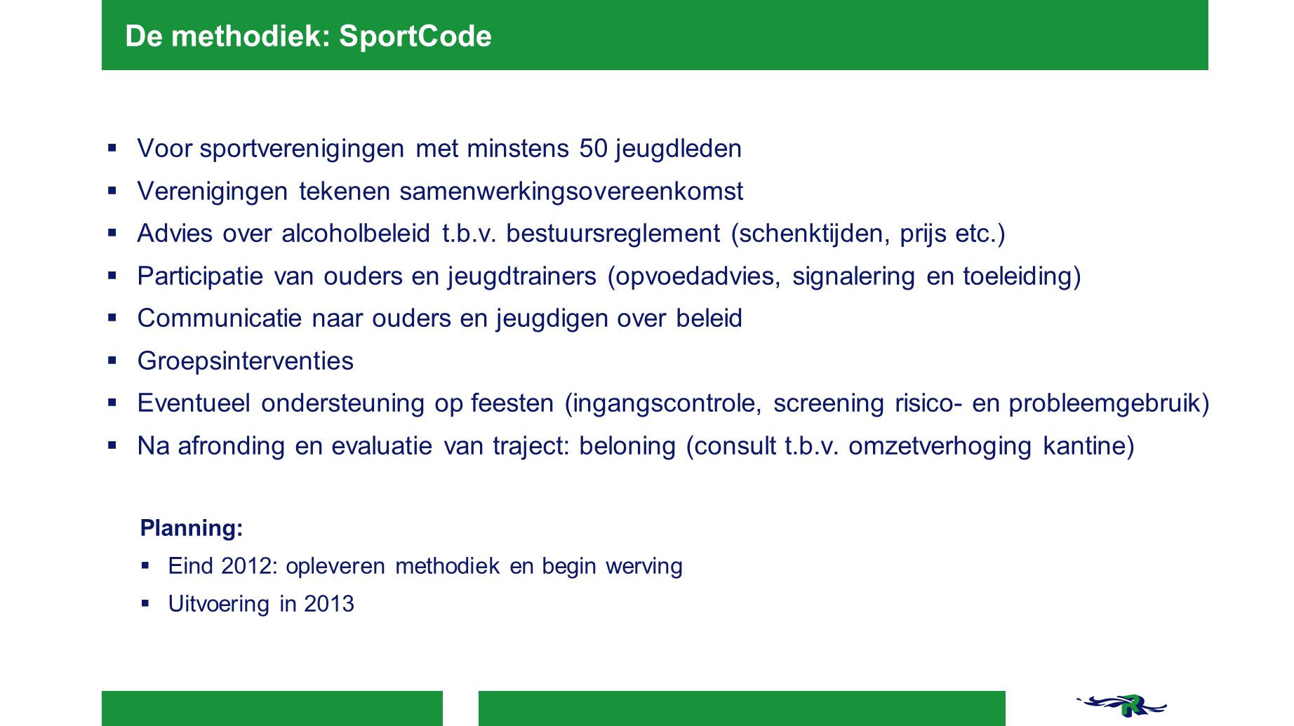 De methodiek: SportCode