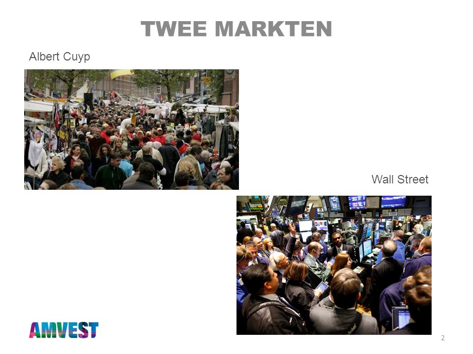 Twee markten Albert Cuyp Wall Street