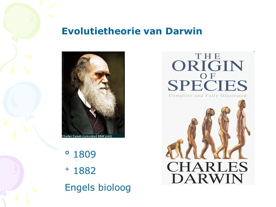 Evolutietheorie van Darwin