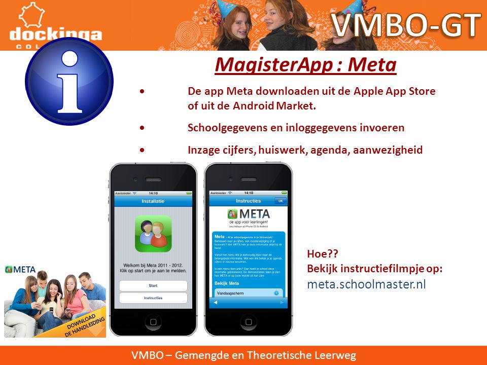 VMBO-GT MagisterApp : Meta meta.schoolmaster.nl