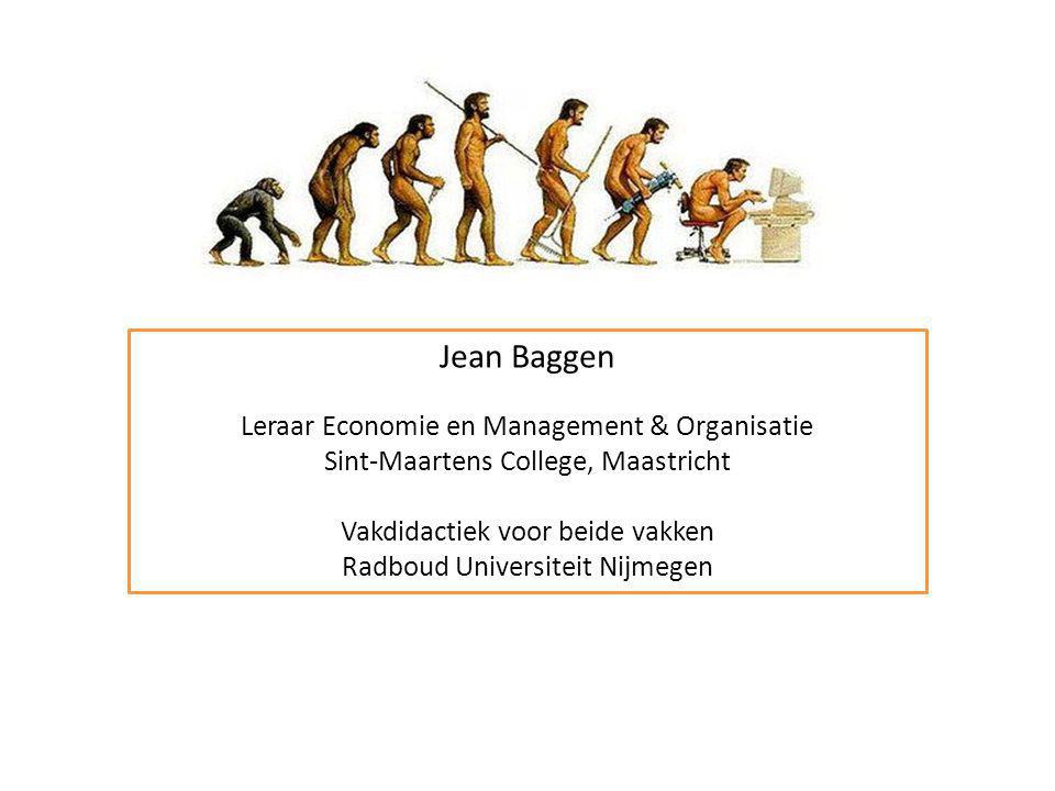Jean Baggen Leraar Economie en Management & Organisatie