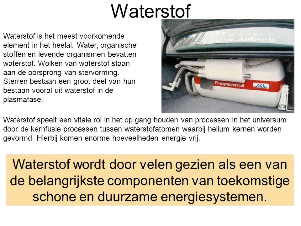 Waterstof