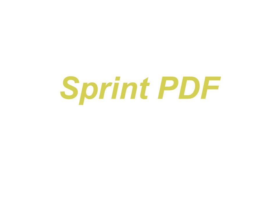 Sprint Sprint PDF Jabbla