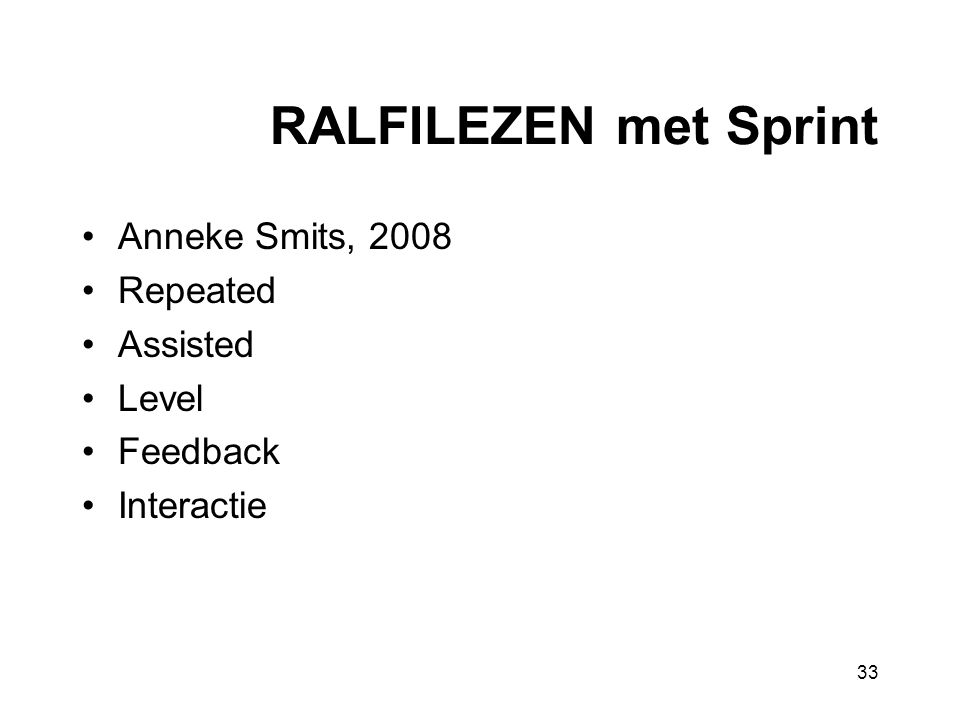 RALFILEZEN met Sprint Anneke Smits, 2008 Repeated Assisted Level