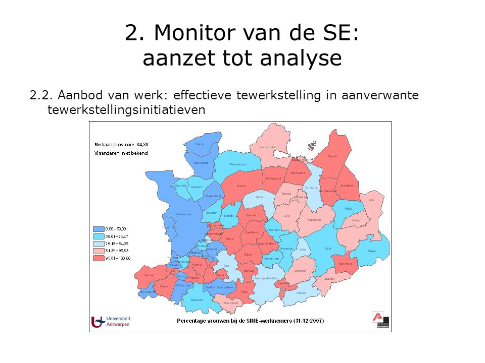 2. Monitor van de SE: aanzet tot analyse