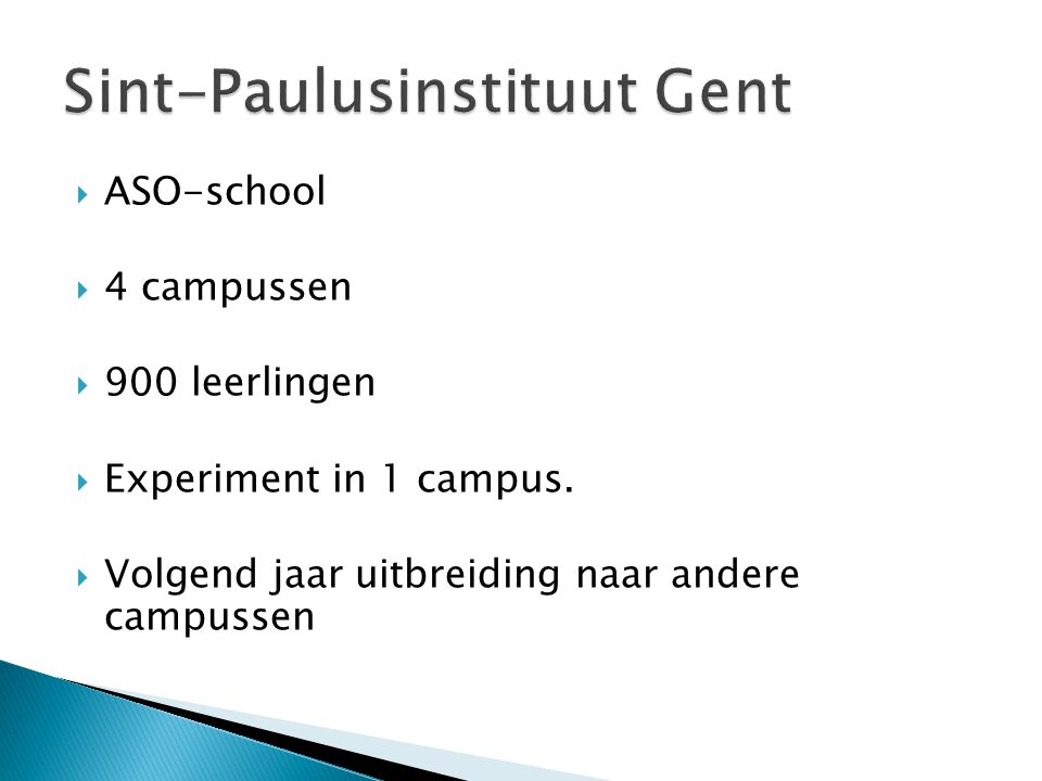 Sint-Paulusinstituut Gent
