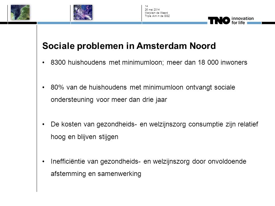 Sociale problemen in Amsterdam Noord