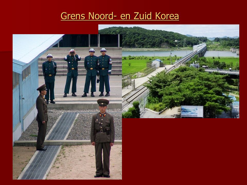 Grens Noord- en Zuid Korea