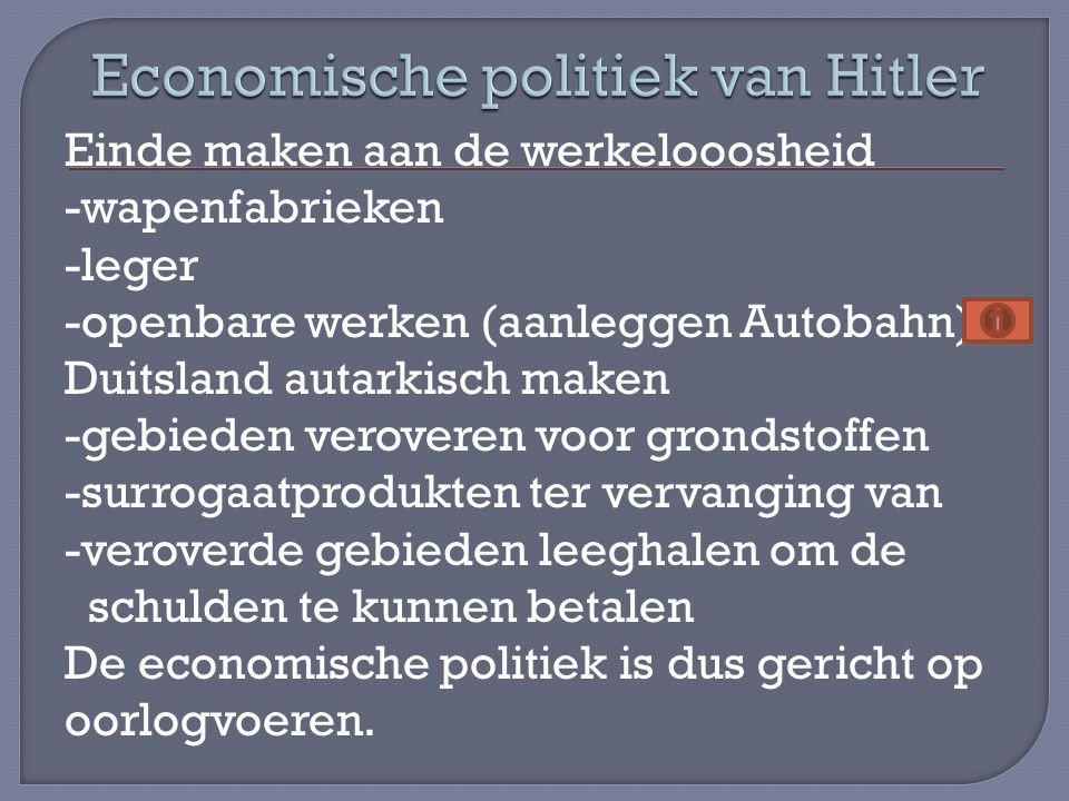 Economische politiek van Hitler