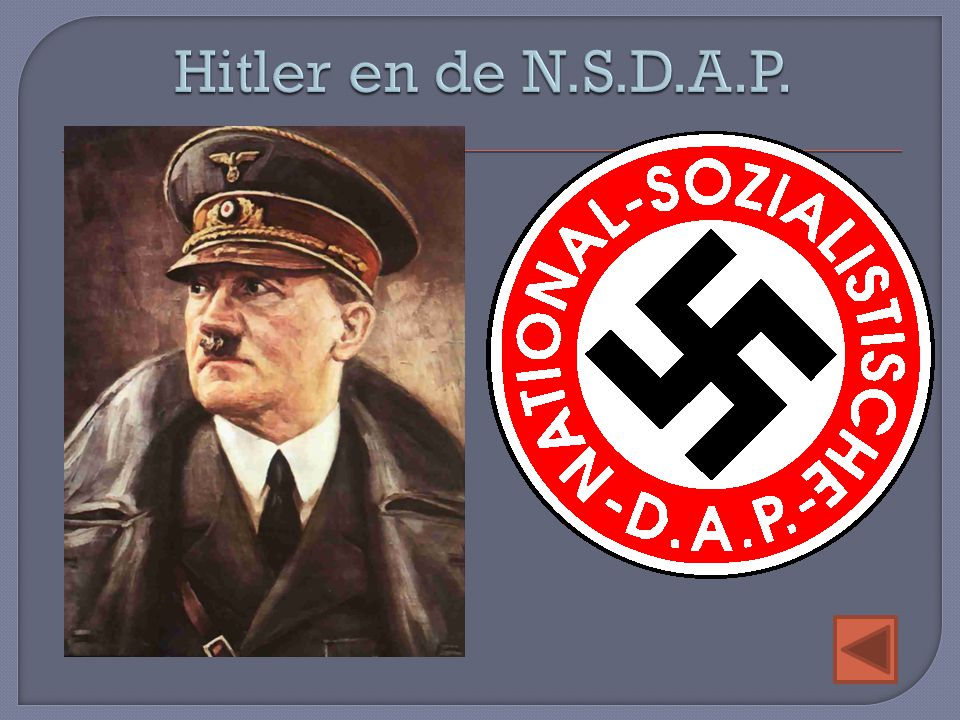 Hitler en de N.S.D.A.P.