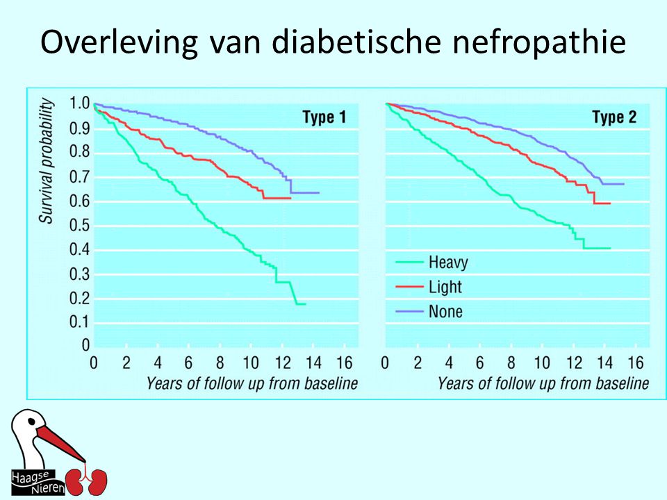 Overleving van diabetische nefropathie