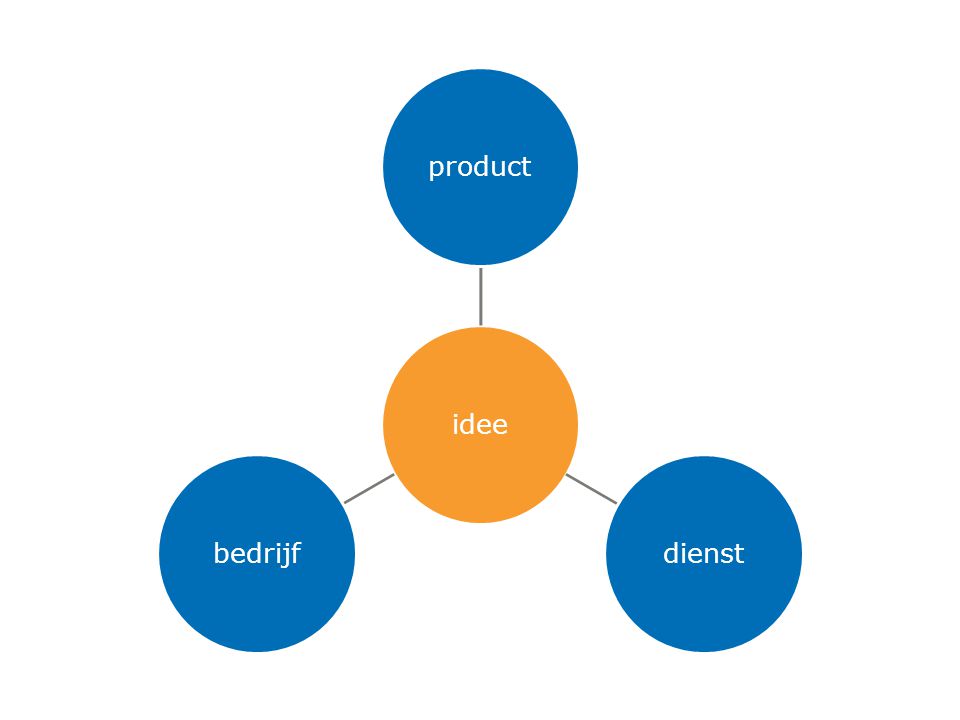 idee product dienst bedrijf ideality / elevator pitch