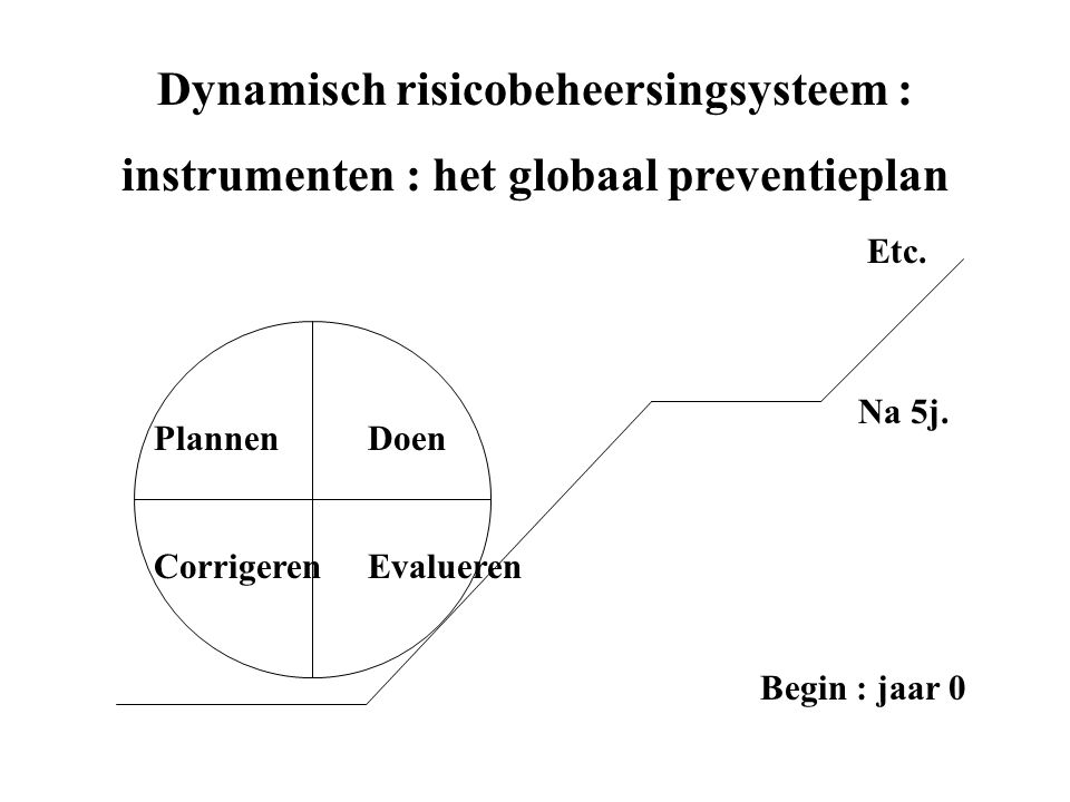 Dynamisch risicobeheersingsysteem :