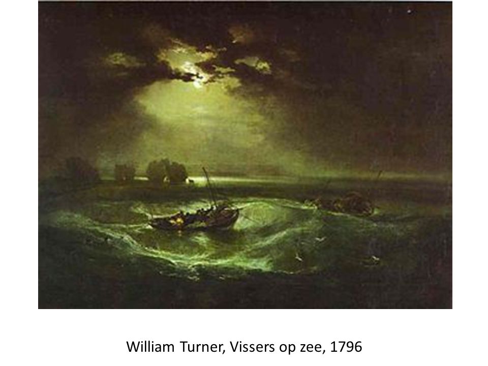 William Turner, Vissers op zee, 1796