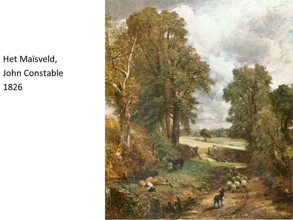 Het Maïsveld, John Constable 1826
